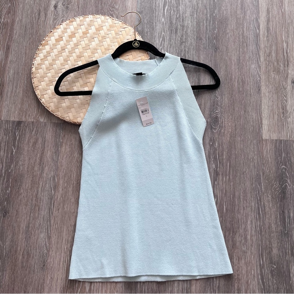NWT Ann Taylor ribbed‎ knit sweater tank